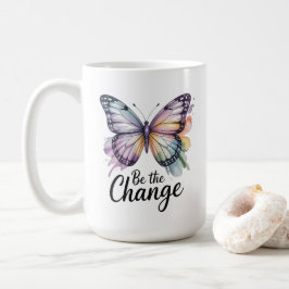 Caneca De Café Seja a Mudança