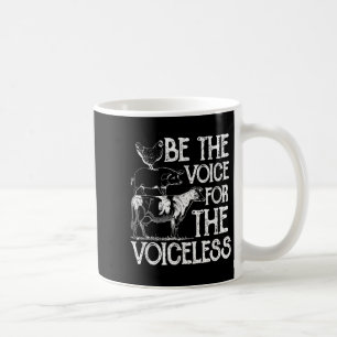 Caneca De Café Seja A Voz Do Veganismo Invisível Ve Orgânico