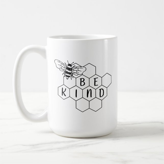 Caneca De Café Seja Bumble Bee (Esquerda)