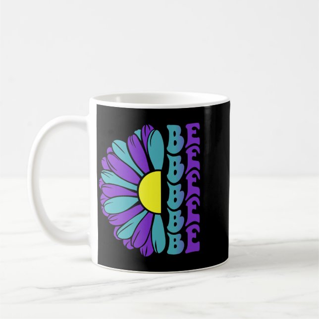 Caneca De Café Seja Conscientização de Prevenção Suower (Esquerda)