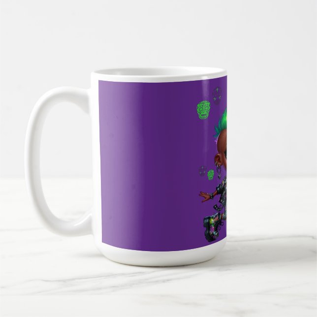 Caneca De Café Seja Corajoso (Esquerda)
