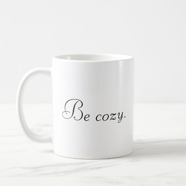 Caneca De Café Seja Cozy Mug (Esquerda)