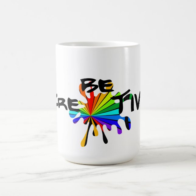 Caneca De Café Seja Criativo (Centro)