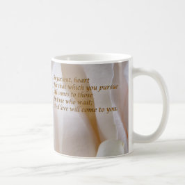 Caneca De Café Seja Doente do Coração - Rosa