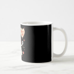 Caneca De Café Seja fantasma boo coração balão valentine carta de