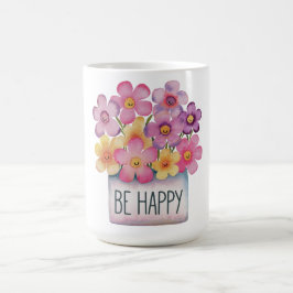 Caneca De Café Seja feliz