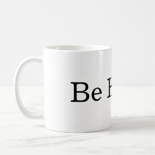 Caneca De Café Seja Feliz