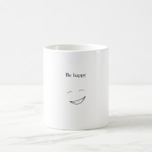 Caneca De Café Seja feliz