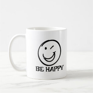 CANECA DE CAFÉ SEJA FELIZ MUG