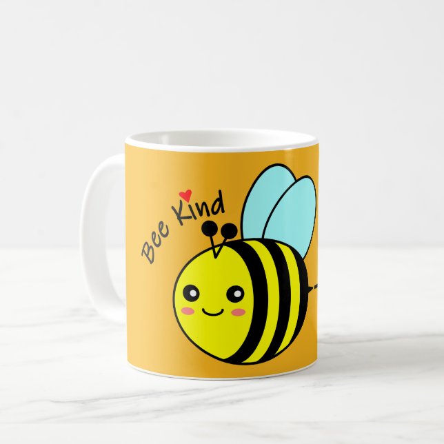 Caneca De Café Seja Gentil (Frente Esquerda)