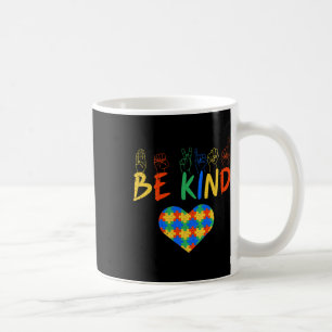 Caneca De Café Seja Gentil Asl Língua Americana de Sinais Conscie