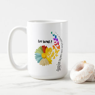 Caneca De Café Seja gentil Clássica #15