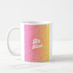 Caneca De Café Seja gentil com a inspiração
