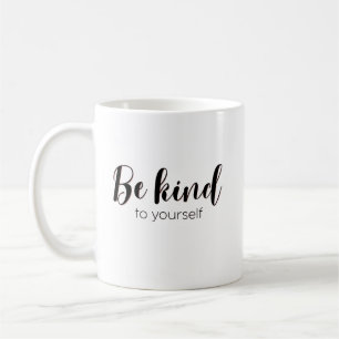 Caneca De Café Seja gentil com a sua citação bonitinha
