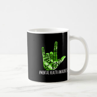 Caneca De Café Seja gentil Com O Amor Linguagem De Sinais Mão Saú