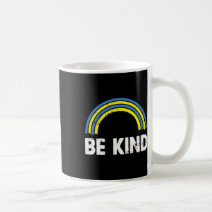 Caneca De Café Seja Gentil Dia Mundial da Síndrome de Down Arco-í
