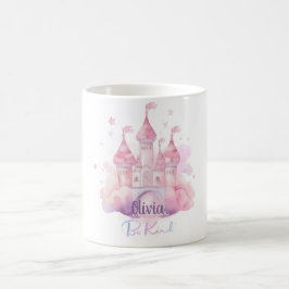 Caneca De Café Seja gentil no palácio da nuvem rosa