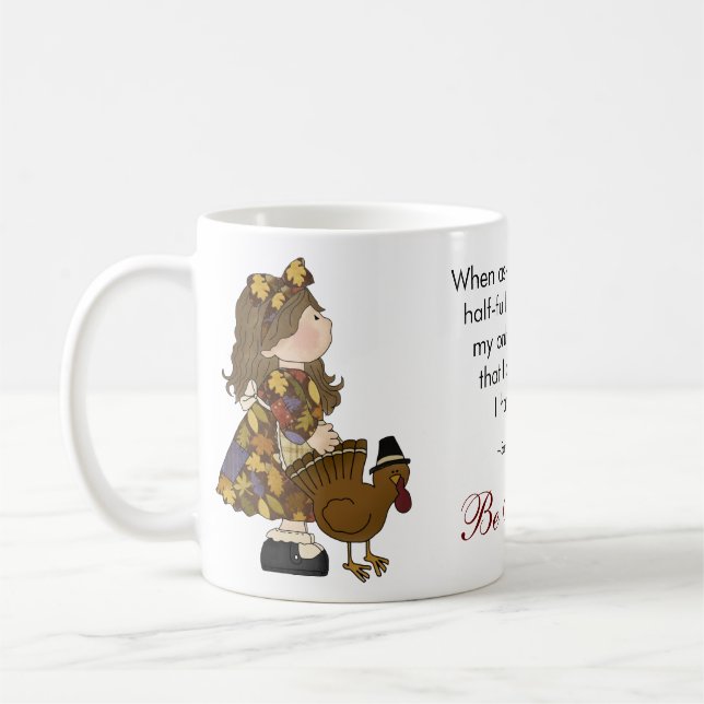 Caneca De Café Seja grato (Esquerda)