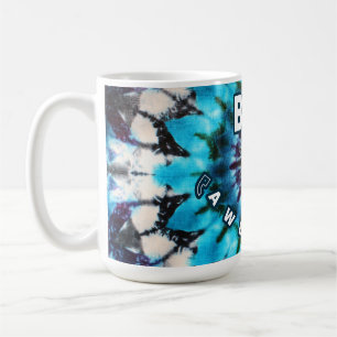 Caneca De Café Seja Incrível Tie Dye Design