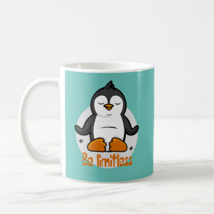 Caneca De Café Seja Kawaii Engraçado Penguin Sem Limites Fazendo