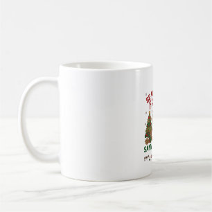 Caneca De Café Seja Legal Fazendeiro Papai Noel Animais de Fazend