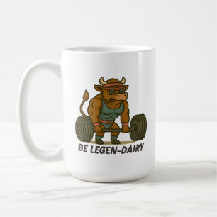 Caneca De Café Seja Legen-Lácteo – Treino de Levantamento de Tour