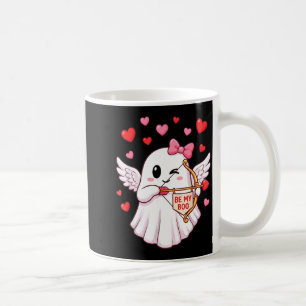 Caneca De Café Seja Meu Boo Cupido Fantasma Anjo Asas do Amor no 