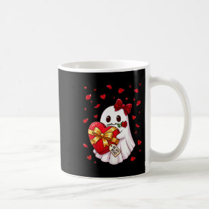 Caneca De Café Seja Meu Boo Fantasma Fofo Caixa de Coração de São
