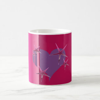 Caneca De Café Seja Meu Design de Coração