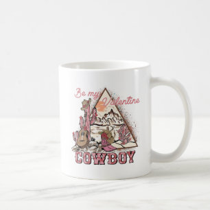 Caneca De Café Seja Meu Namorados Cowboy