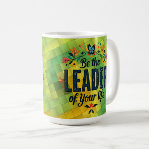 Caneca De Café Seja o Líder da Sua Vida