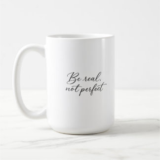 Caneca De Café Seja real