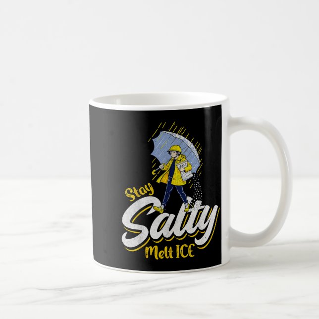 Caneca De Café Seja salgado derreta gelo  (Direita)