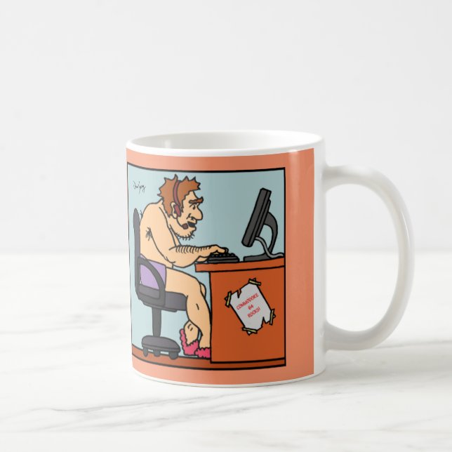 Caneca De Café Seja seu próprio chefe! (Direita)