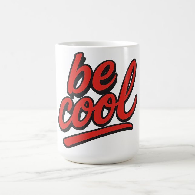 Caneca De Café Seja tranquilo (Centro)