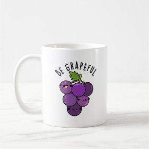 Caneca De Café Seja Um Canhão De Uvas Positivo Gráfico