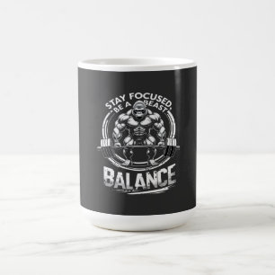 Caneca De Café Seja um Teto de Motivação de Gym da Besta