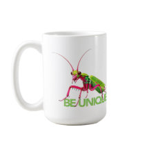 SEJA ÚNICO inseto louva-a-deus arte psicodélica de