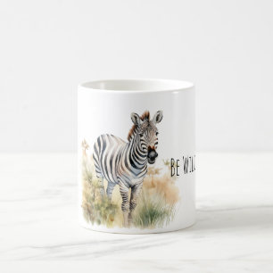 Caneca De Café Seja Zebra Selvagem