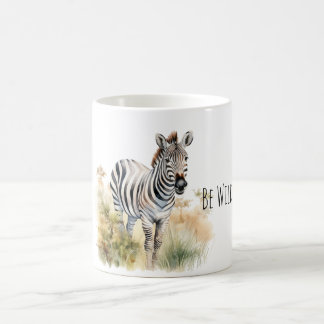 Caneca De Café Seja Zebra Selvagem