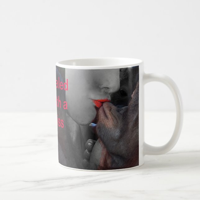 Caneca De Café Selado com um beijo (Direita)