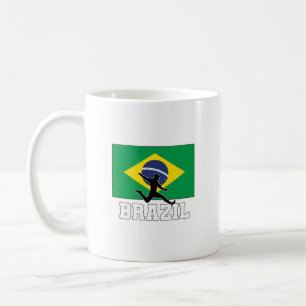 Caneca De Café Seleção Brasileira de Futebol