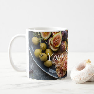 Caneca De Café Seleção de Comidas italiana