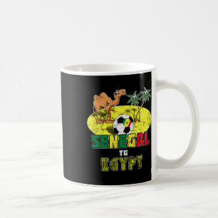 Caneca De Café Seleção Senegalesa de Futebol Retro para Egito