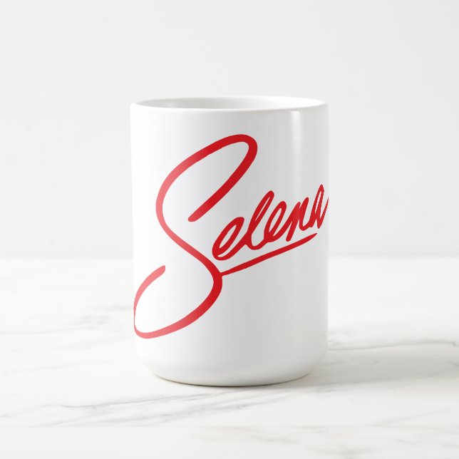Caneca De Café Selena Text Mug (Centro)