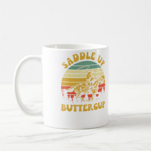 Caneca De Café Selim de Montaria a Cavalo no País Ocidental Erga