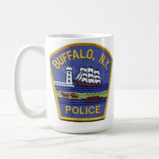 Caneca De Café Selo da Cidade de Buffalo - Polícia de Buffalo