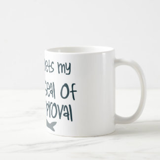 Caneca De Café Selo de aprovação
