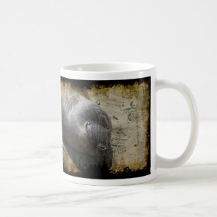 Caneca De Café Selo de elefante de sorriso