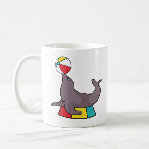 Caneca De Café Selo de Execução de Circo